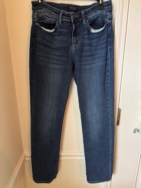 Judy Blue Indigo Faded Straight Jeans Size 9/29